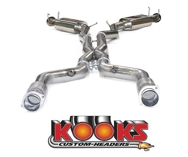 Camaro SS Kooks Cat Back Exhaust System