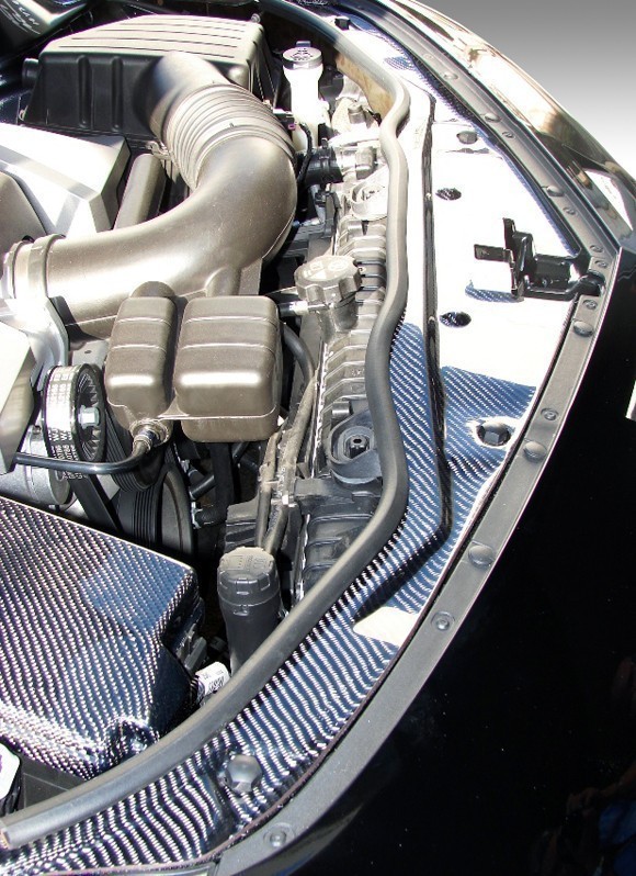 Camaro Carbon Fiber Radiator Cover