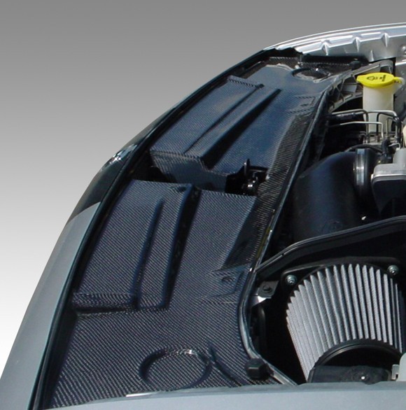 Carbon Fiber Challenger Radiator Cover