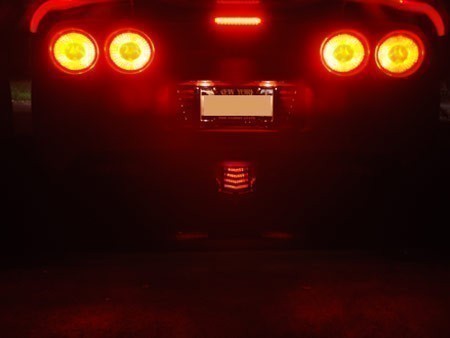 C6 Corvette Exhuast plate LED Brake Lights
