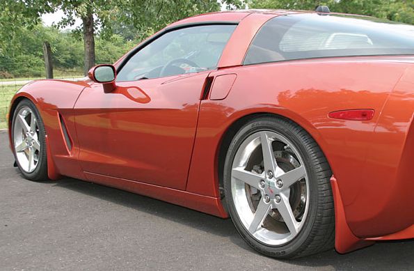 C6 Corvette  Altec Splash Guards