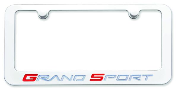 Corvette Grand Sport License Plate Frame