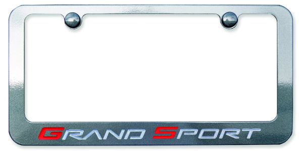 C6 Corvette GS License Plate Frame