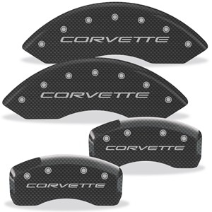 Corvette Carbon Fiber Caliper Covers
