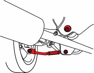 Install Image for the Nissan 350Z Eibach Rear Arm