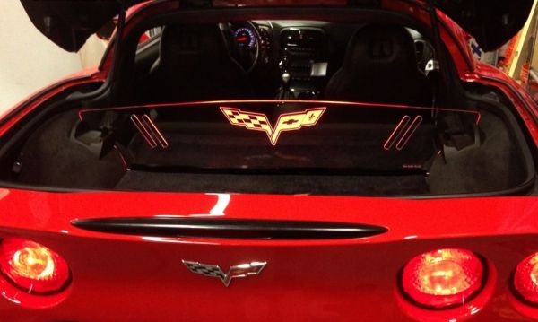 C6 Corvette Glow Plate Partition