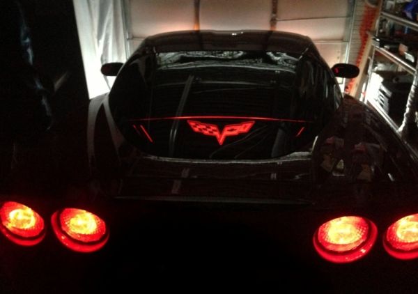C6 Corvette Glow Plate Partition