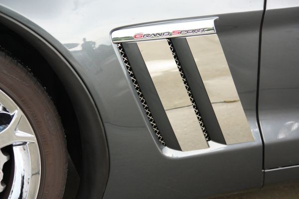 Stainless Steel Mesh Side Vent Grills for the Grand Sport