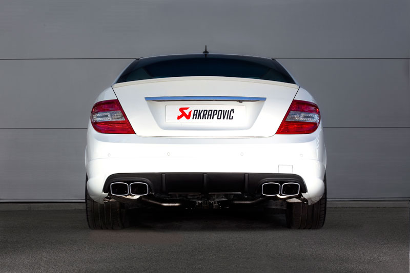 Mercedes Benz C63 AMG Titanium Exhaust System