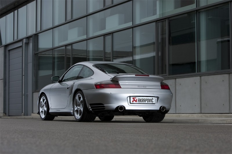 Porsche 911 Turbo Akrapovic Exhaust