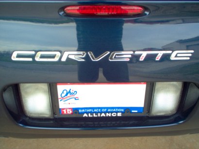 C5 Corvette Bumper Letters