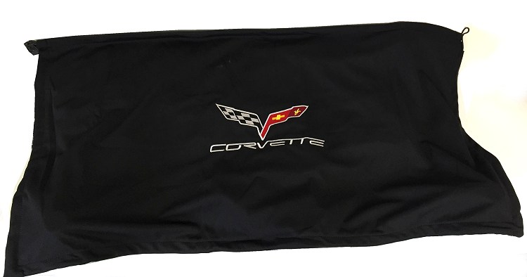 C6 Corvette Cargo Shade with C6 Logo