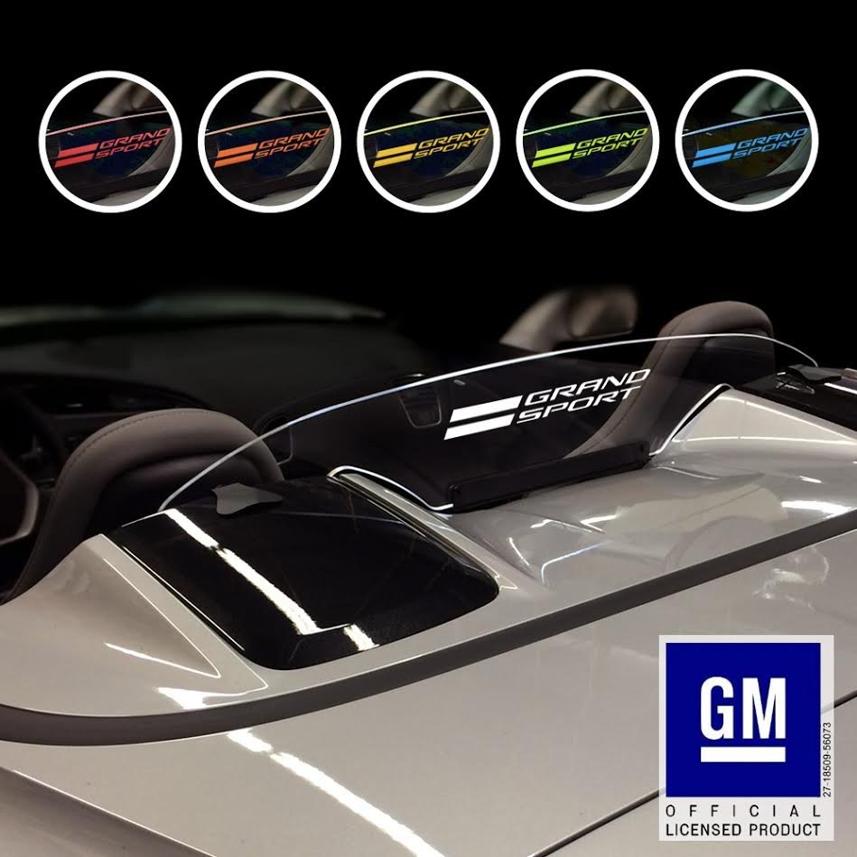 C7 Corvette Windrestrictor image options
