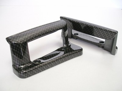 C6 Corvette Door Handles With Carbon Fiber Finish