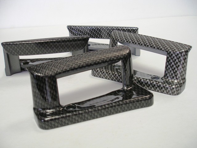 C6 Corvette Door Handles With Carbon Fiber Finish