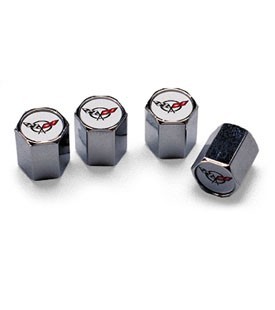 C5 Corvette Valve Stem Cap Set