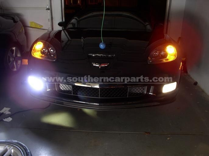 C6 2005-2013 Corvette HID Fog Lights