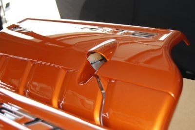 corvette painted fuel rail covers 