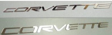 C5 Corvette Bumper Letters