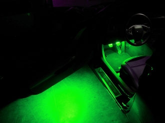 C7 Corvette LED Door Handle And Under Door Puddle Light Kit