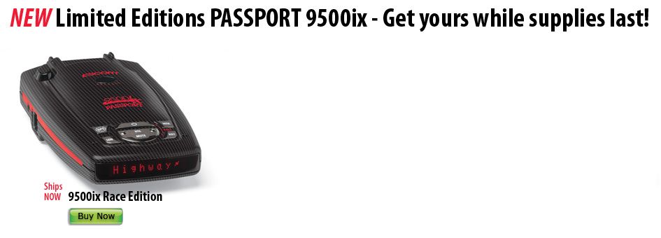 Escort 9500ix Limited Edition Race