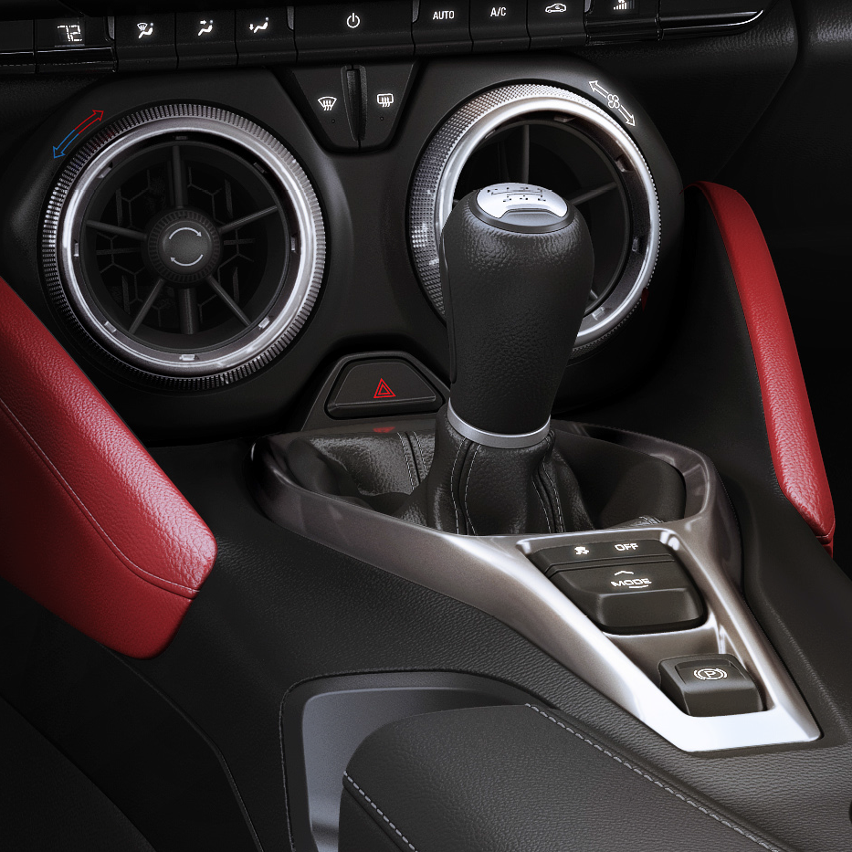 2016-2023 Camaro Interior Knee Pad Trim Kit 