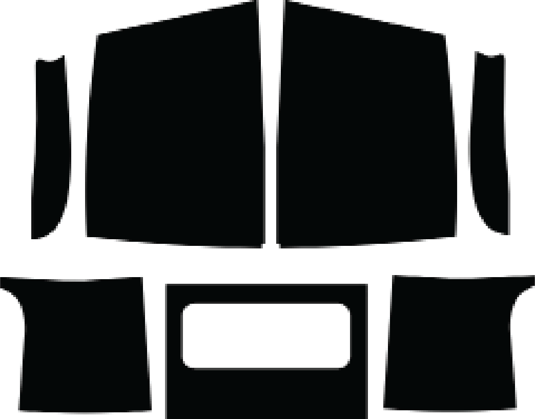 1948-1953 Dodge 3-Window Truck AcoustiShield Headliner Kit with Installation Accessories