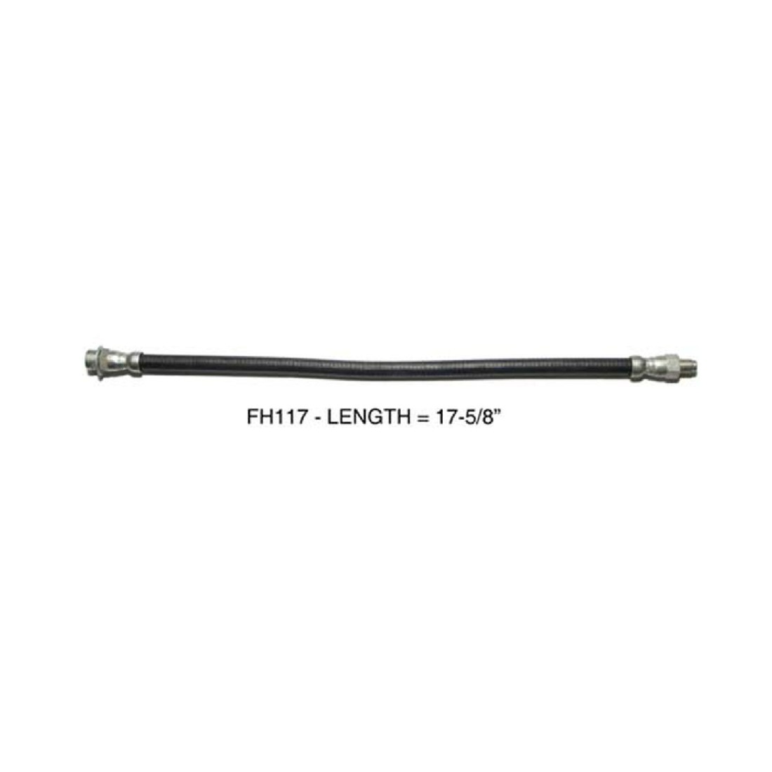 1937-50 Chevrolet Bel Air The Right Stuff Front or Rear Brake Flex Hoses