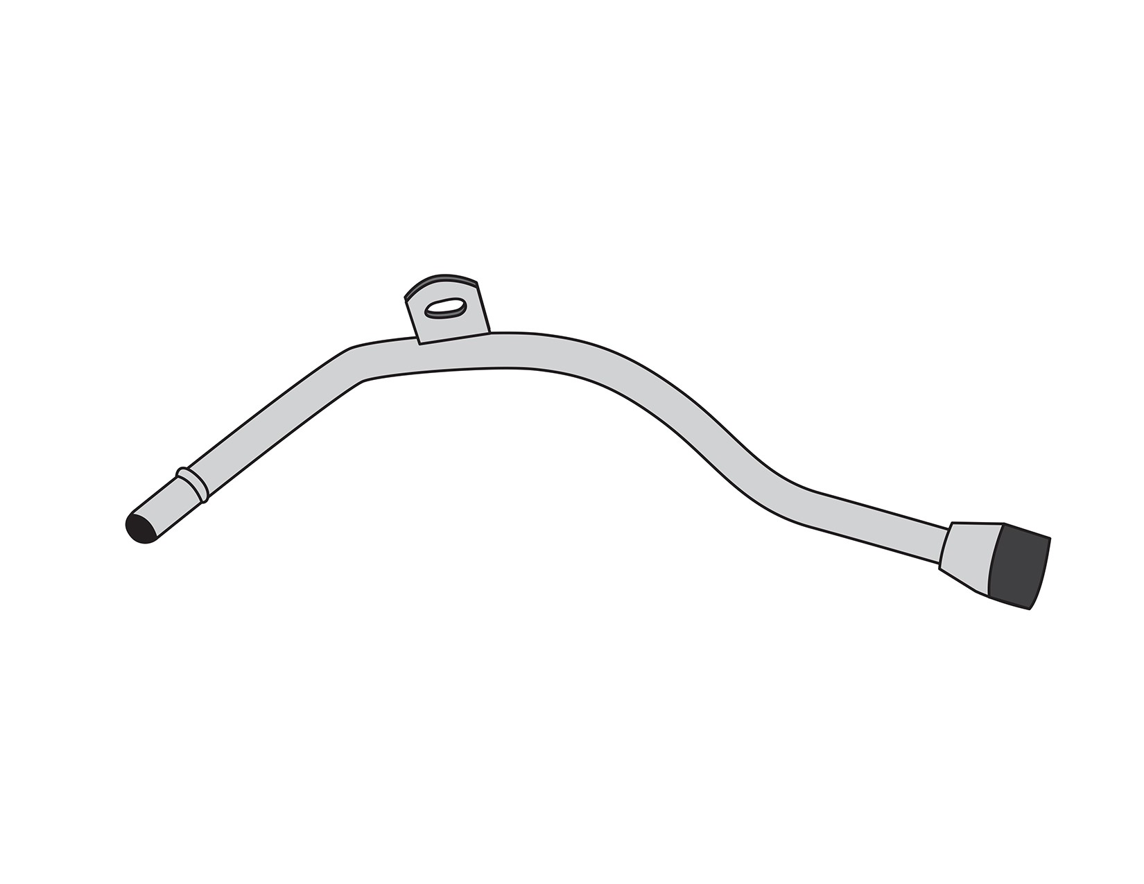 1966 Oldsmobile Cutlass 442 Pre-Bent Stainless Steel Transmission Vacuum Line by The Right Stuff