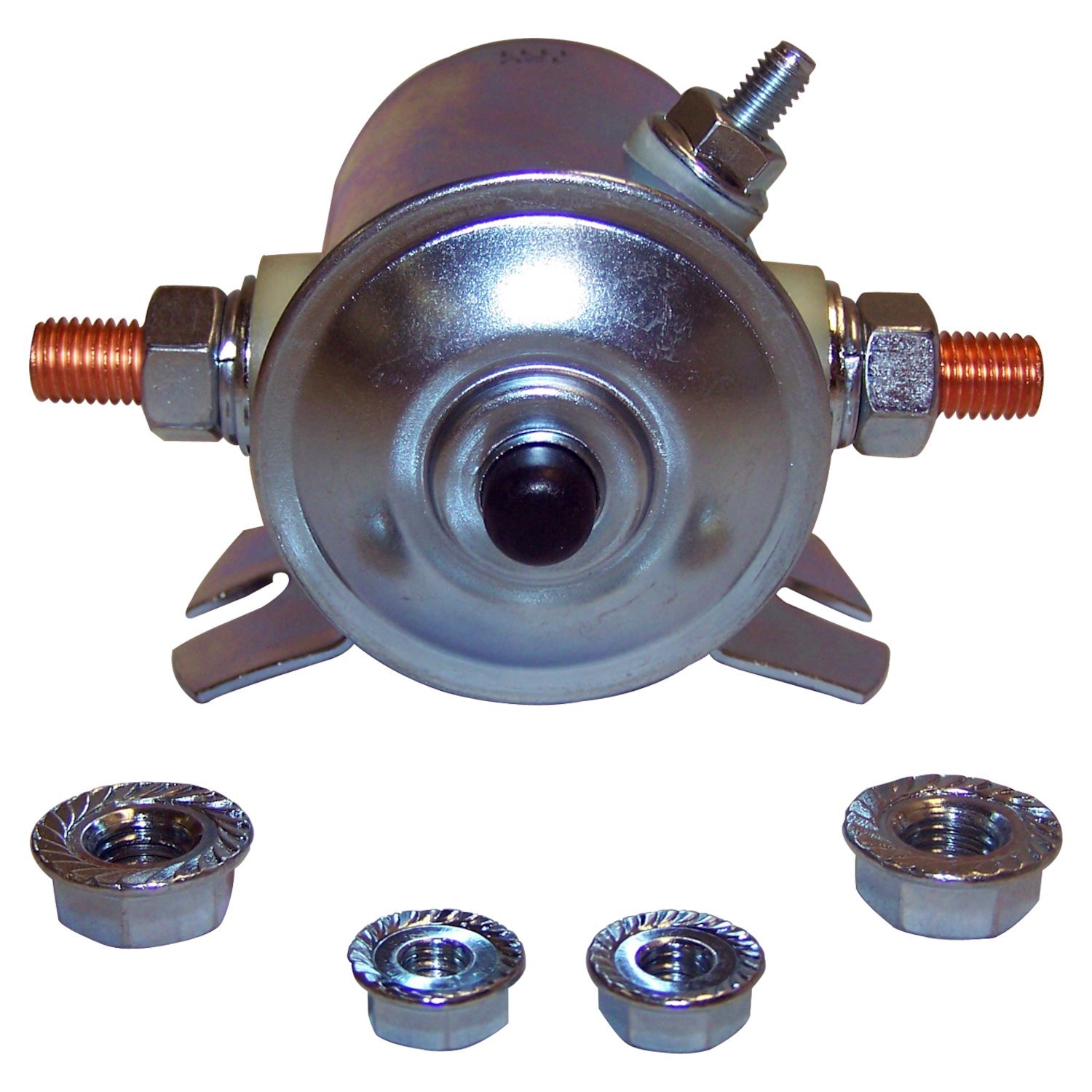 12 Volt Starter Solenoid for 1953-1971 Jeep Models with 4-134 F-Head Engine by Crown Automotive