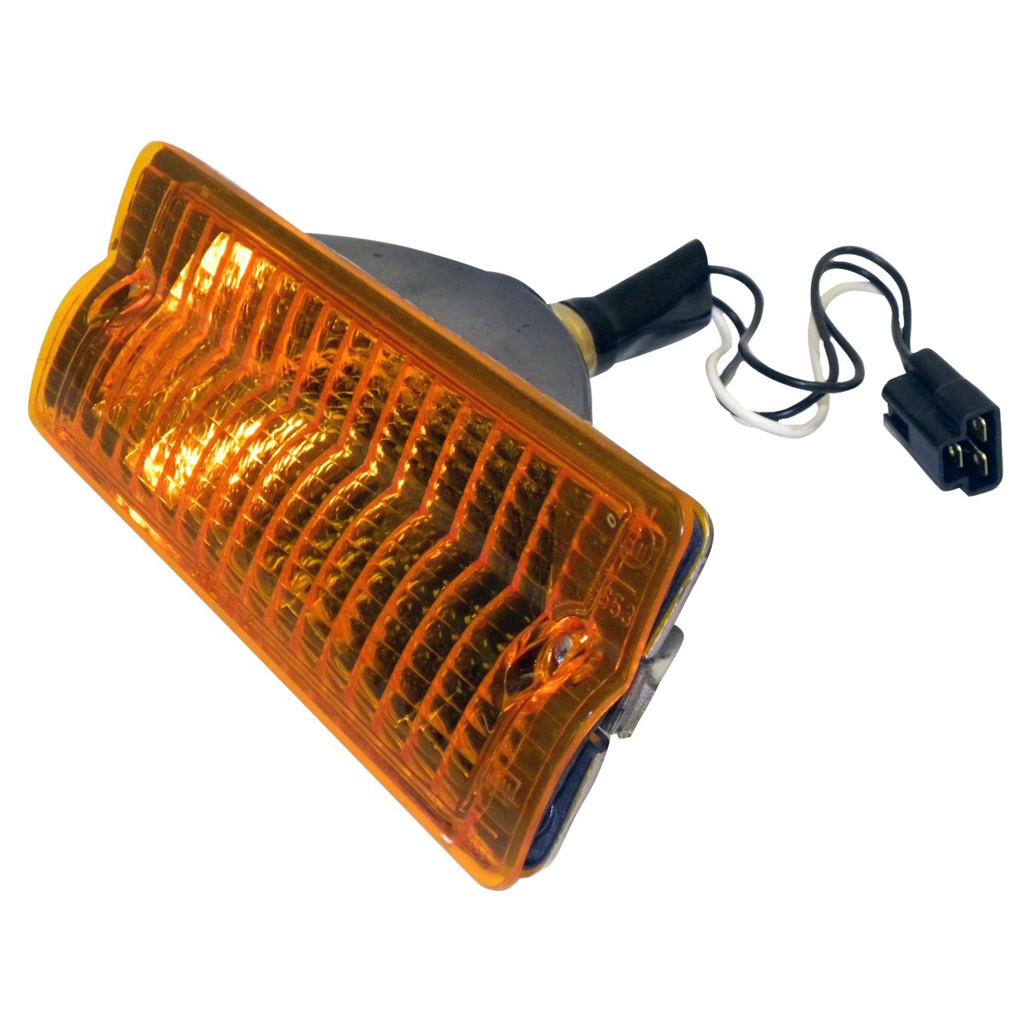 1976-1991 Jeep SJ Cherokee Wagoneer J-Series Right Front Parking Lamp by Crown Automotive - Inclu...