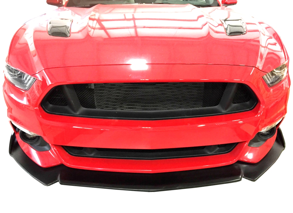 2015-2017 ford mustang gt front air dam splitter spoiler