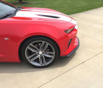 2016-2018 6th Generation Camaro SS Front Splitter w/Winglets - SS Replica