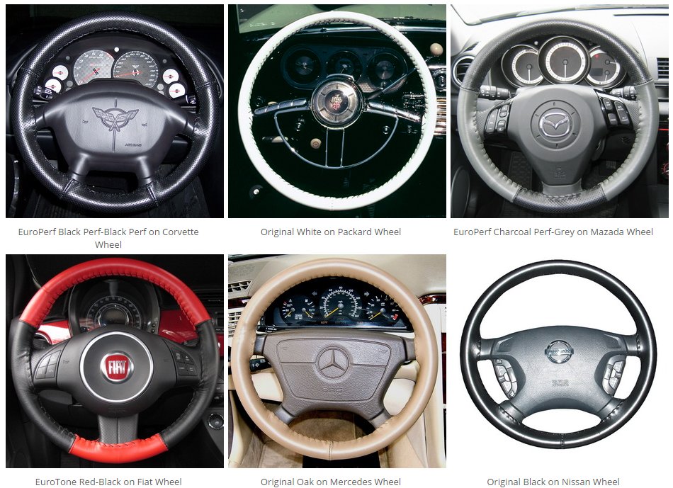 2015-2018 Mustang Wheelskins Steering Wheel Wrap