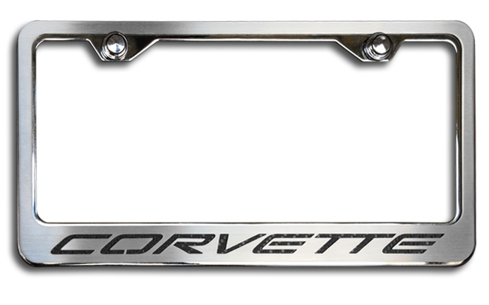 C5 1997-2004 Corvette Rear License Plate Frame