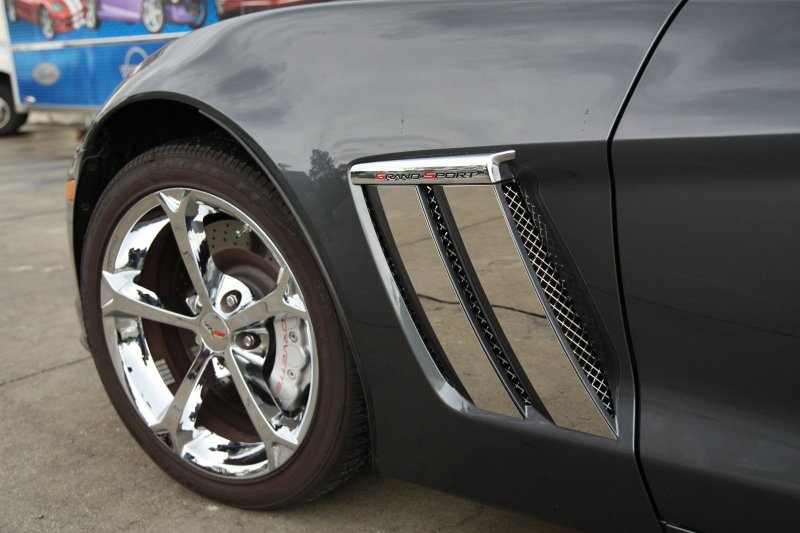 C6 Corvette Grand Sport Front Fender Plates