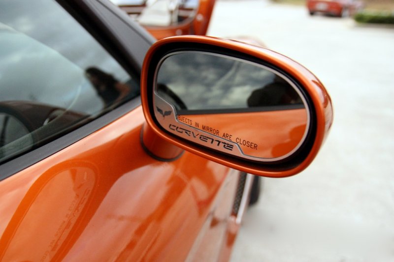 C6 Corvette Exterior Side Mirror Trim