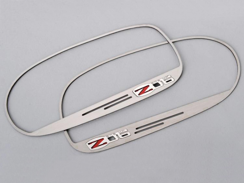 C6 Corvette Z06 Side View Mirror Trim set