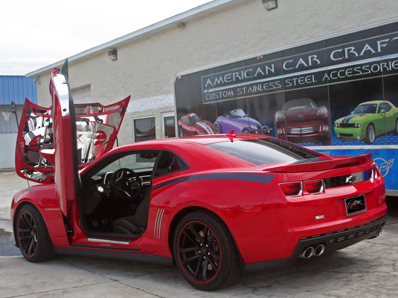 2010-2013 camaro lambo style door jamb trim package