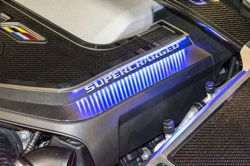 2006-2015 Cadillac CTS-V Engine Shroud Trim Kit