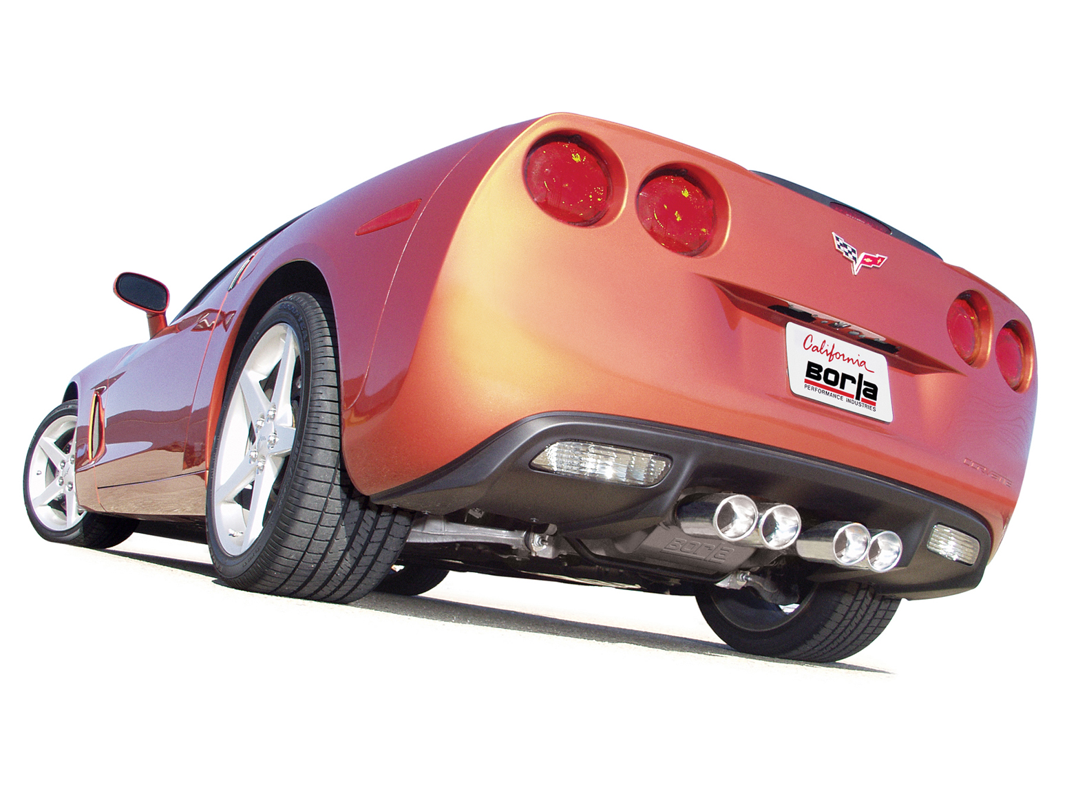 corvette exhaust system, corvette borla exhaust