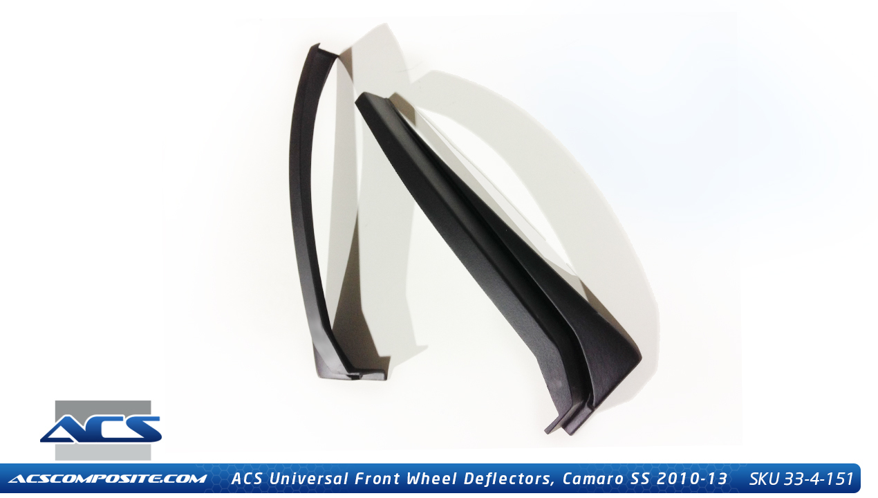 2010-2013 Camaro ACS Wheel Wind Deflectors