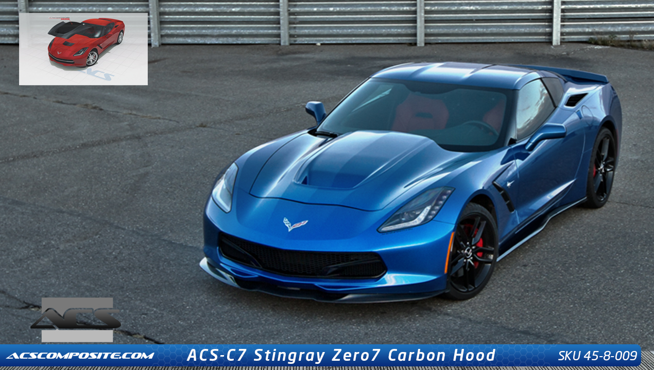 C7 Corvette Stingray ACS Hood