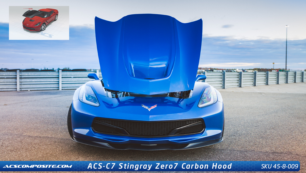 2014 2015 C7 Corvette ACS Hood