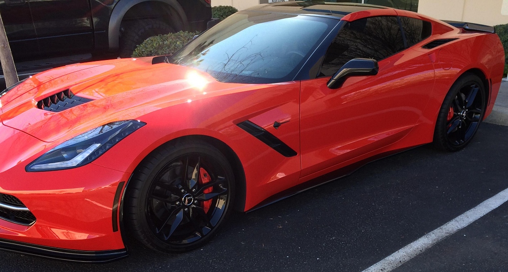 C7 Z06 Corvette Carbon Fiber Side Skirts