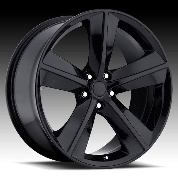 Dodge Challenger Yellowing Alloy Wheels