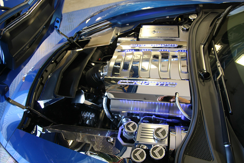 C7 Corvette Stingray Lower Fuel Rail Covers