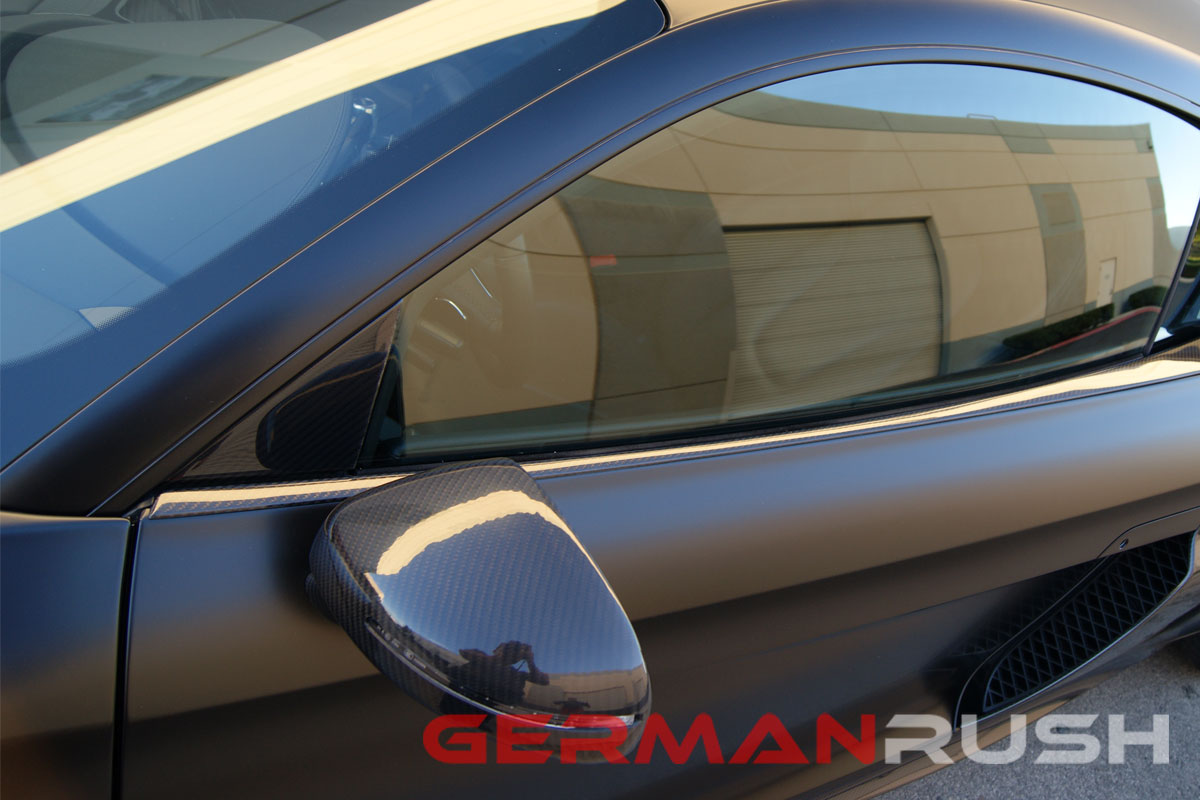 2007-2014 Audi R8 Carbon Fiber Door Triangles