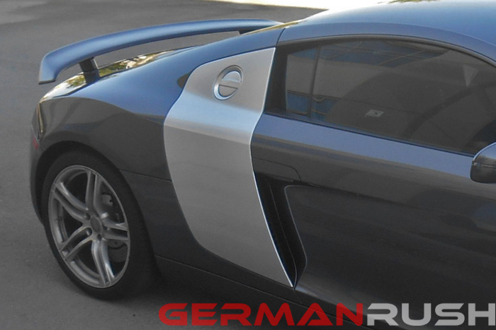 2007-2013 Audi R8 V10 Style Paintable Fiberglass Blades