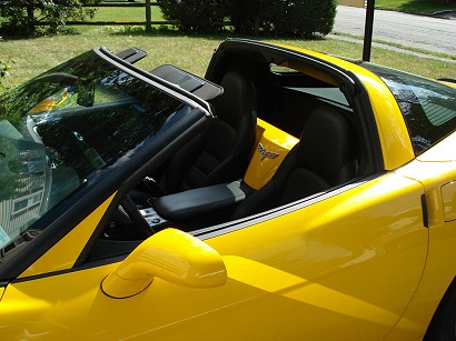 C6 Corvette Painted A-Pillar Trim